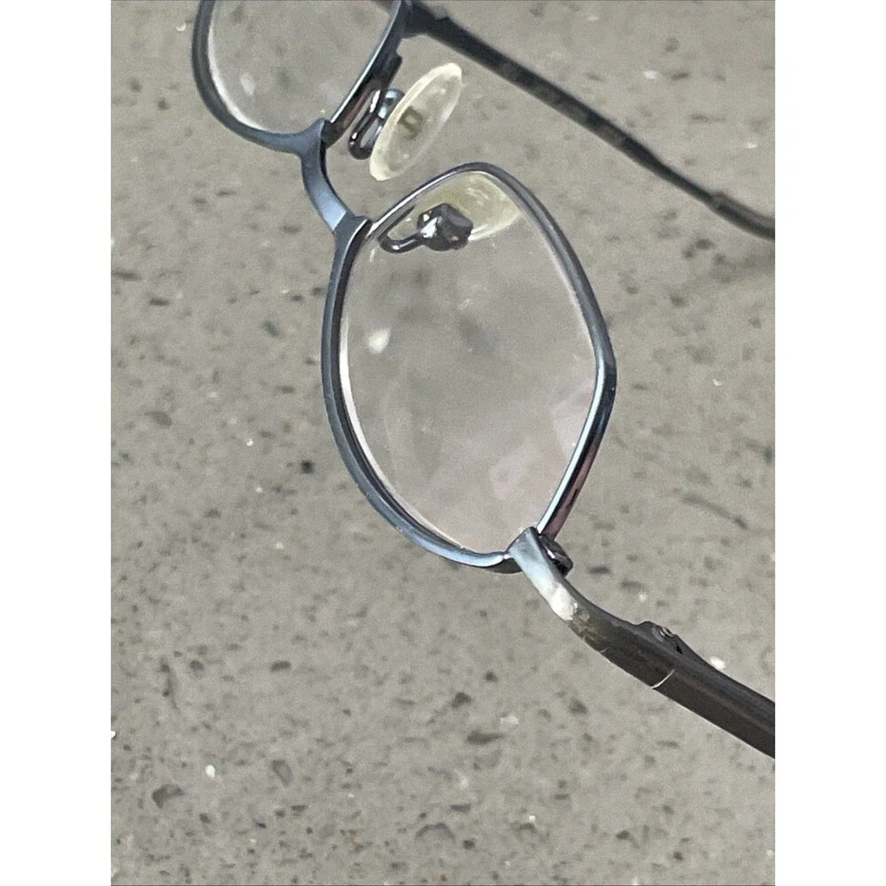 Barbie Eyewear B330 42-16-120 Metal Full Rim Eyeglasses Frames ONLY Misty Blue